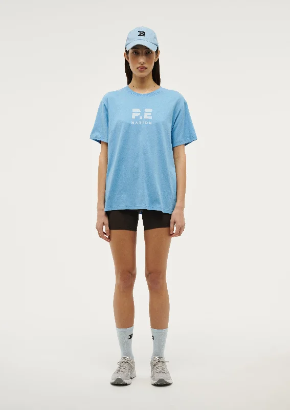 Weekend Bargains Galore HEADS UP 2 TEE IN BRIGHT BLUE