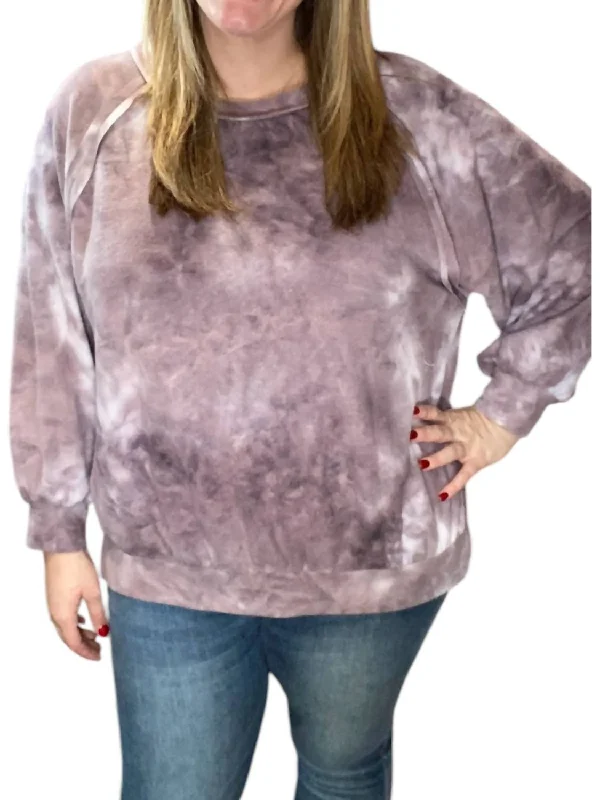 Weekend Specials to Grab Fleece Sweater In Lavender