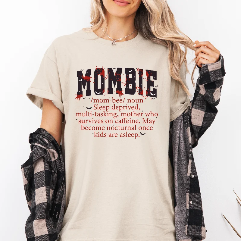 Mega Sale Mombie Definition Halloween T-Shirt