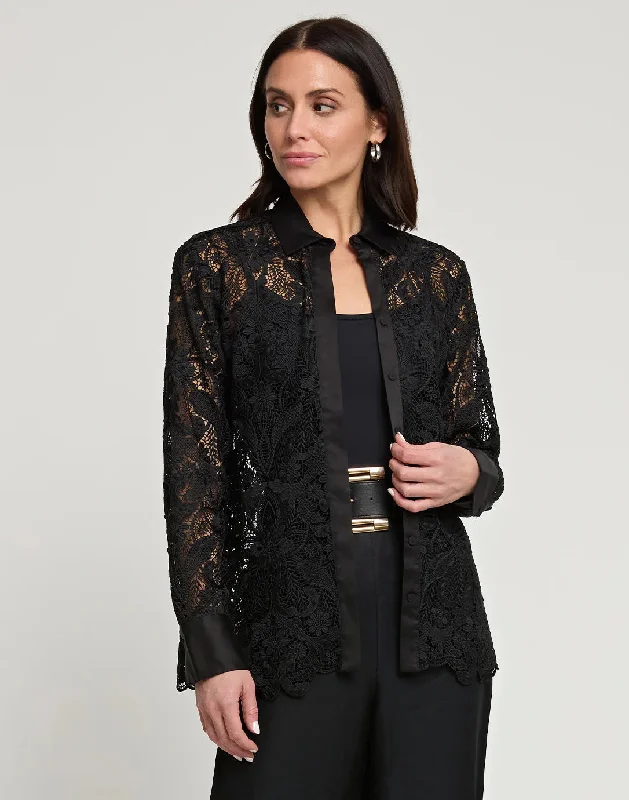 Super Deal HINSON WU - MARGOT LACE SHIRT JACKET