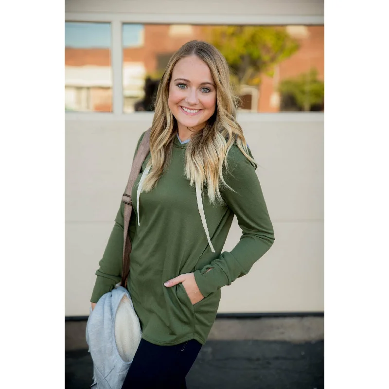 Great Deals Basic Double Hoodie