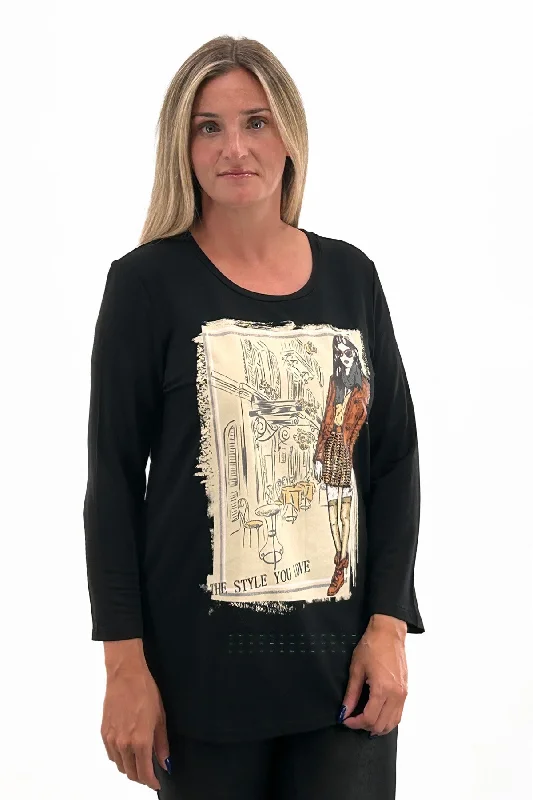 Hurry In Orly #91002 blouse