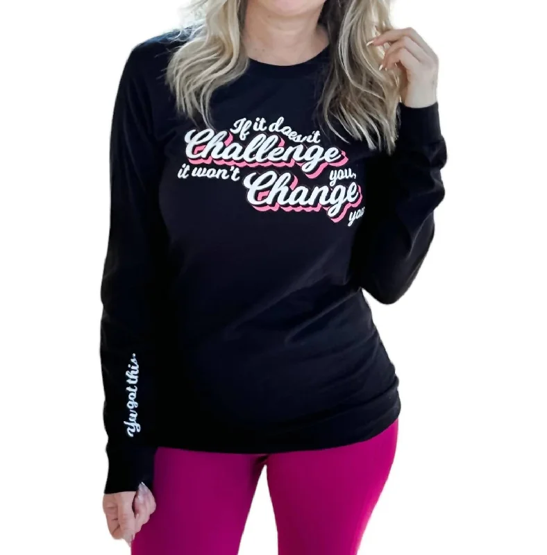 Special Price Challenge Sweater In Black
