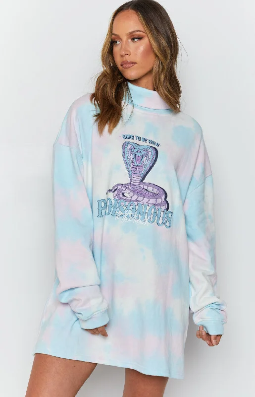 Weekend Shopping Extravaganza All or Nothing Dress Poison Cloud