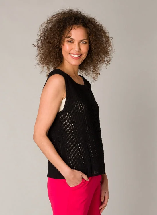 Epic Deals Yest Black knit top