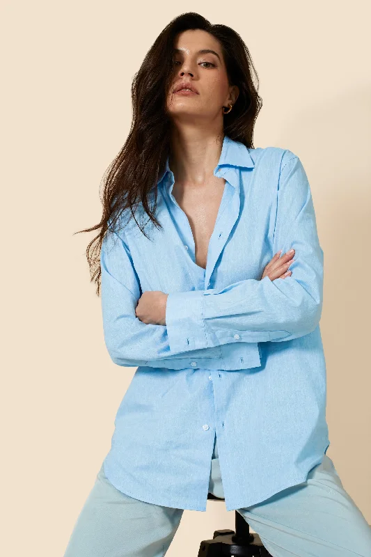 The Best Deal The Avery Button Down - Blue