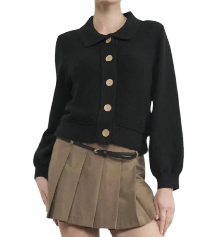 Bargain Blast Dorothea Cardigan In Black