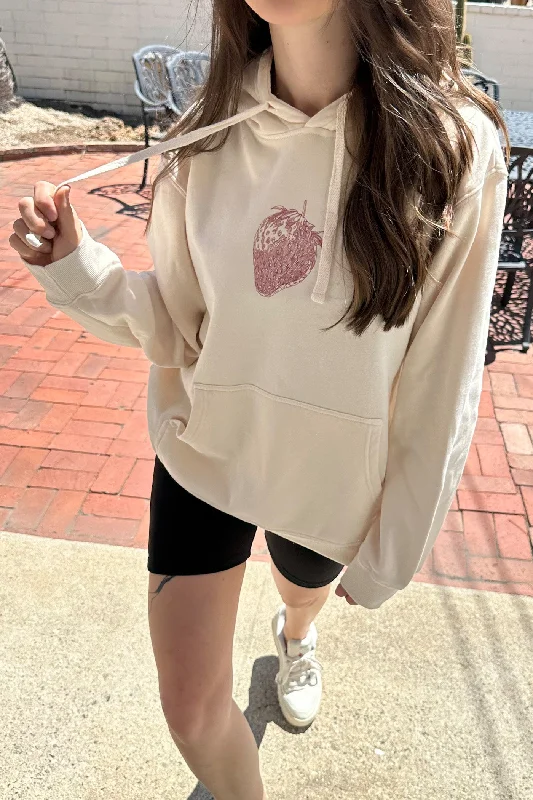 Discount Mania Strawberry Graphic Hoodie