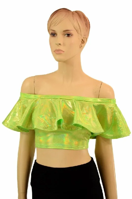 Special Price Off Shoulder Crop Top