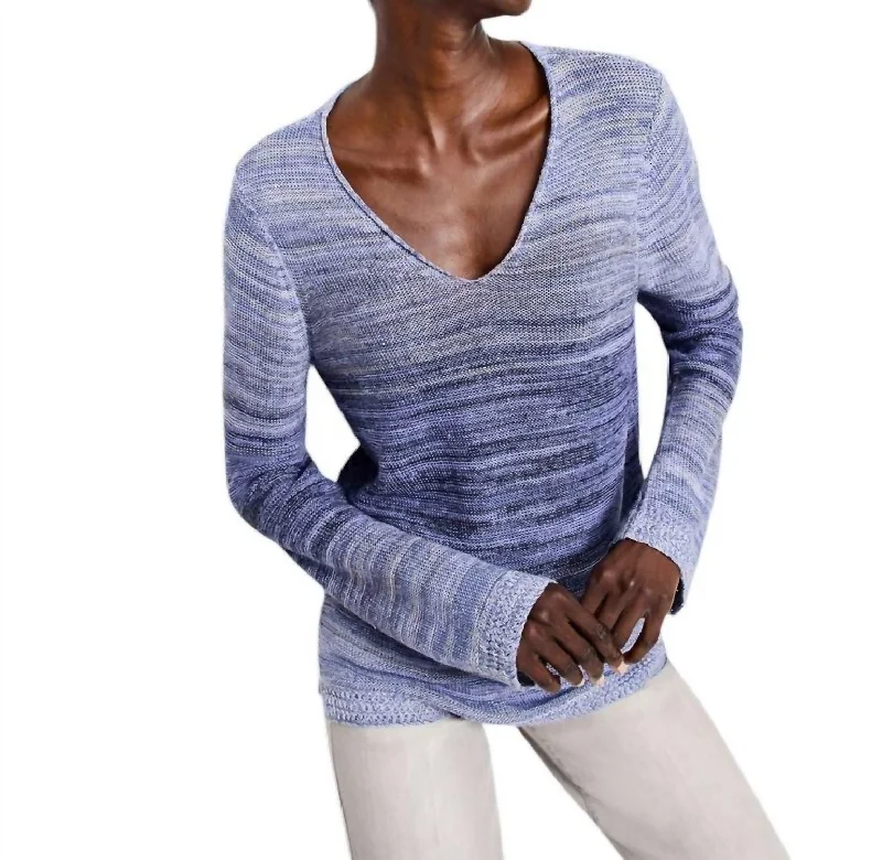 Savings Event Hazy Shades Sweater In Purple Multi