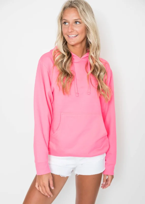 Stock Clearance Basic Colorful Hoodie-PREORDER**