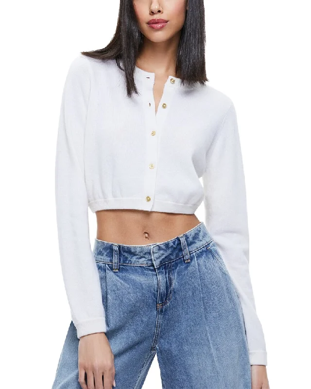 Final Clearance alice + olivia Dollie Cashmere Cardigan