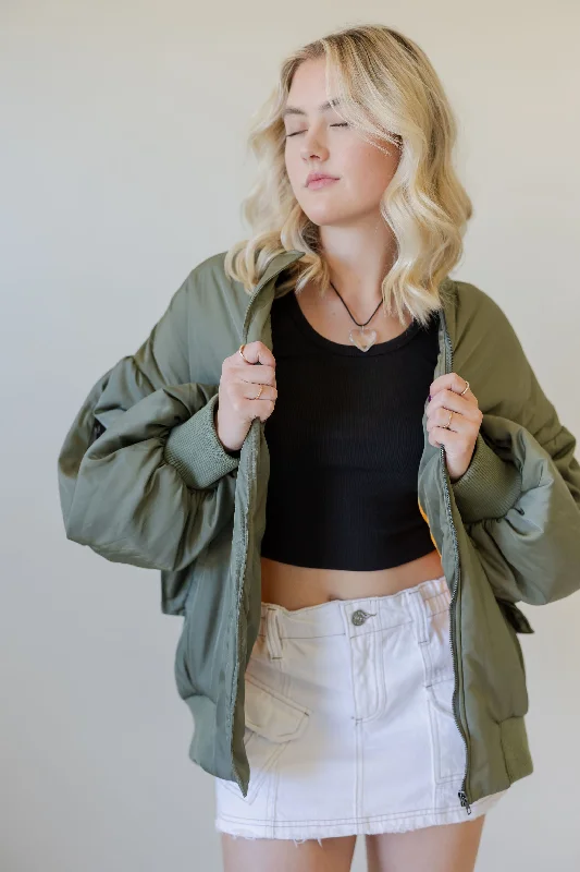 Price Drop Don't Leave Bomber Jacket