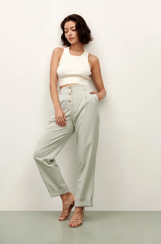 Weekend Flash Sale The Lili Knit Tank Top - Tofu