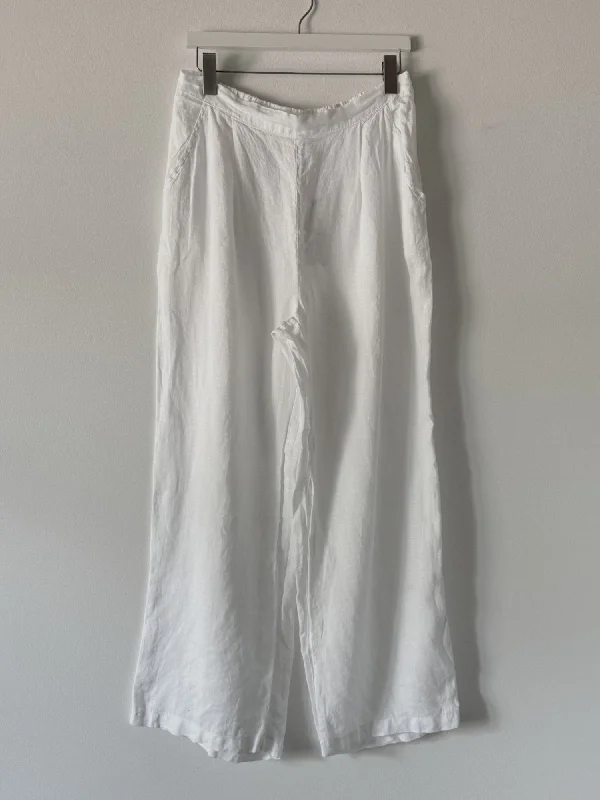 Midnight Sale CP SHADES - TESS LINEN WIDE LEG PANT