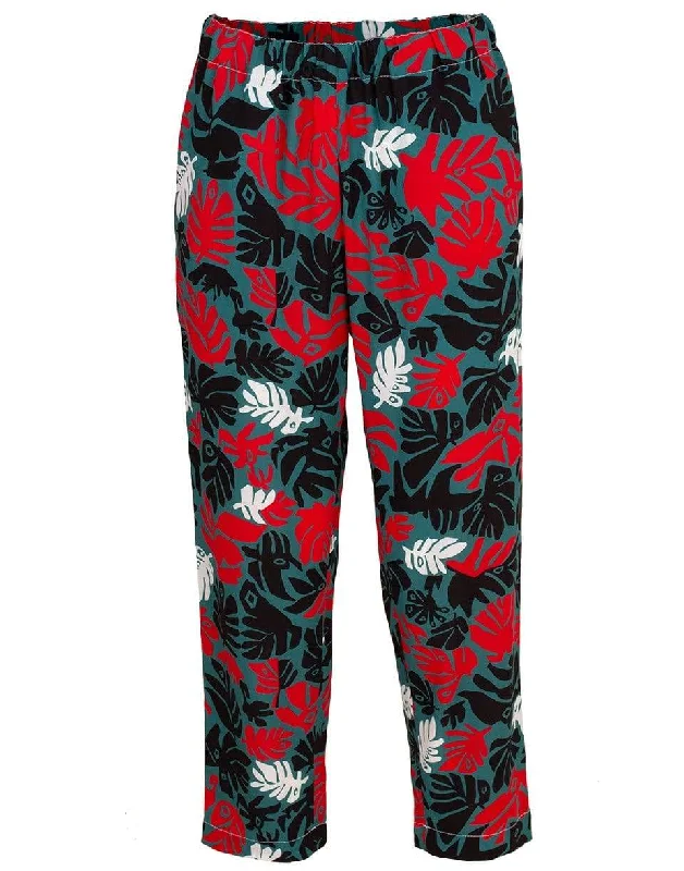 Weekend Discounts Worth Grabbing Palm Print Pant