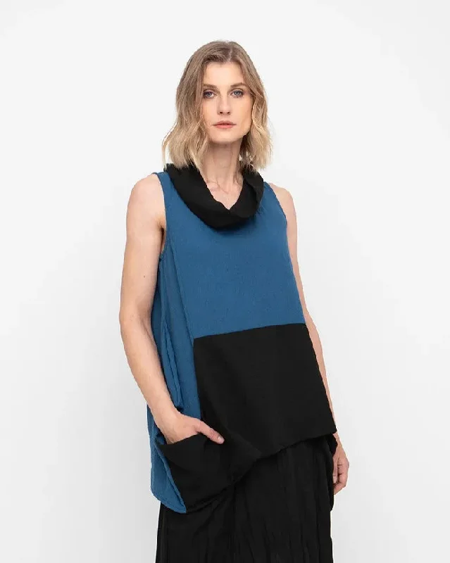 Fantastic Offers Ozai N Ku Typhoon Top, Blue/Black