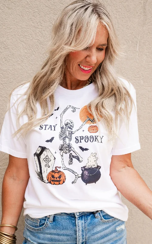 Weekend Shopping Made Better Stay Spooky Graphic T-shirt - Final Sale