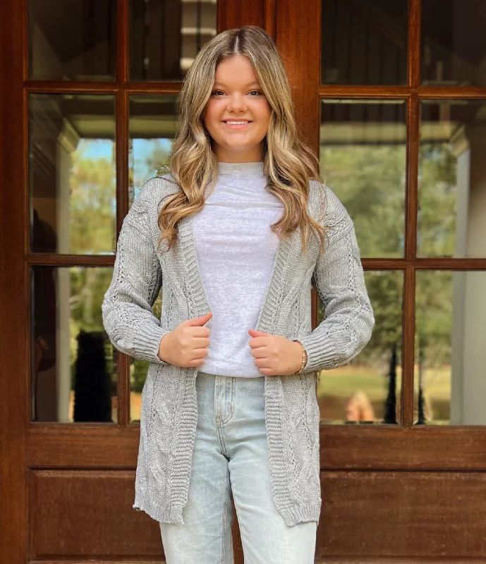 Low Price Taylor Cardigan | Grey