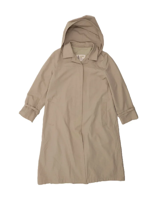 Weekend Specials Just for You LONDON FOG Womens Hooded Overcoat US 12 Large Beige Polyester Weekend Specials Just for You LONDON FOG Womens Hooded Overcoat US 12 Large Beige Polyester