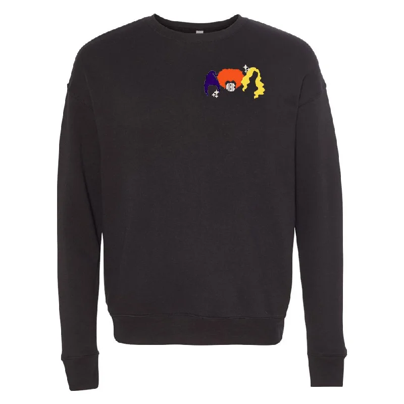 Deal of the Day Monogrammed Sanderson Sisters Premium Crewneck Sweatshirt