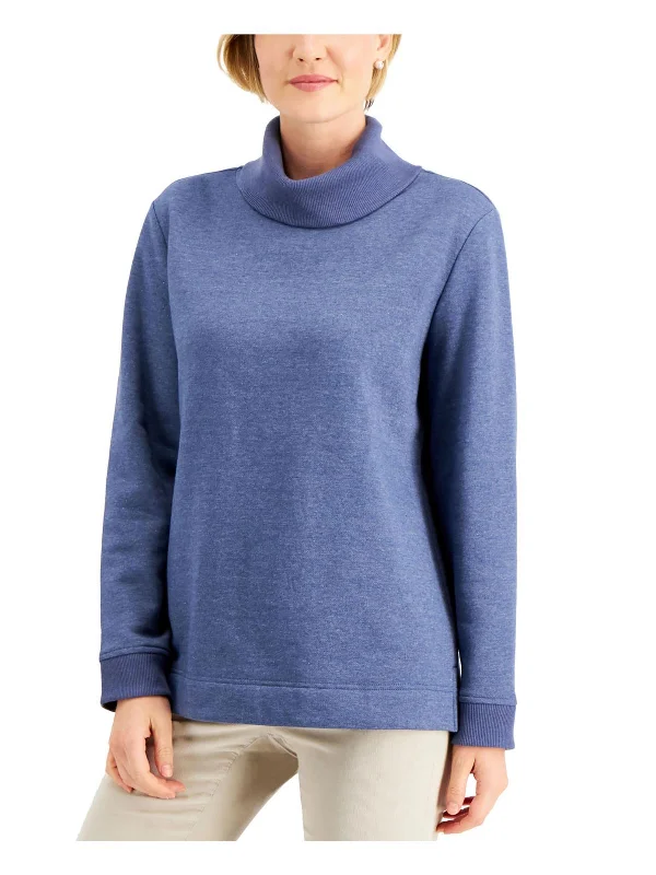 Limited Offer Womens Fleece Lined Pullover Turtleneck Sweater