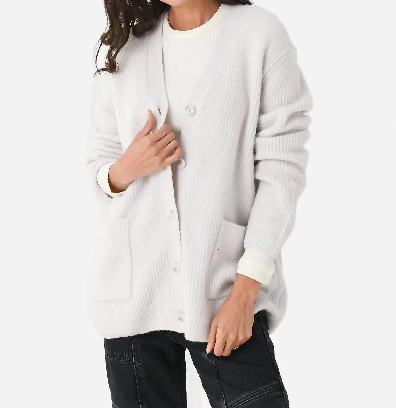 Price Rollback Britt Cardigan In Snow