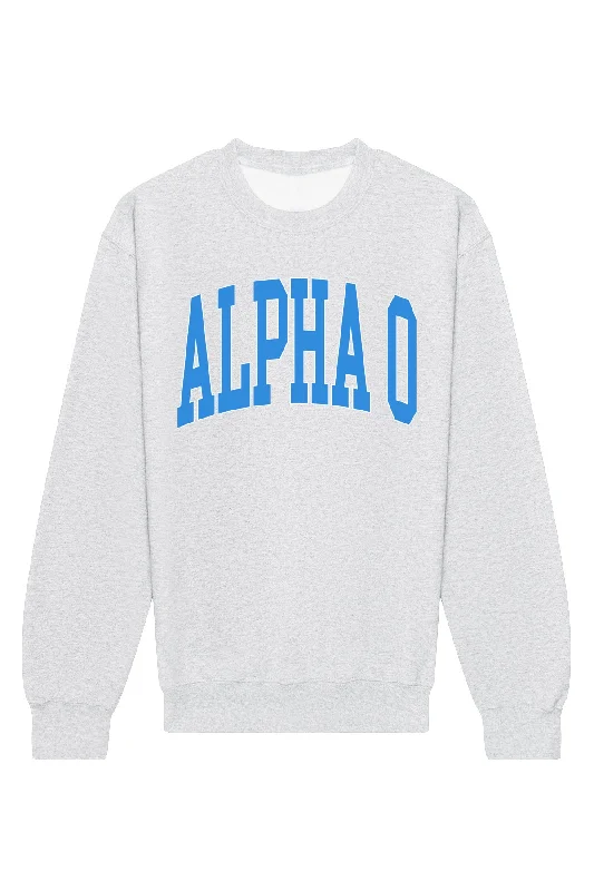 Weekend Specials to Cherish Alpha Omicron Pi Rowing Crewneck Sweatshirt