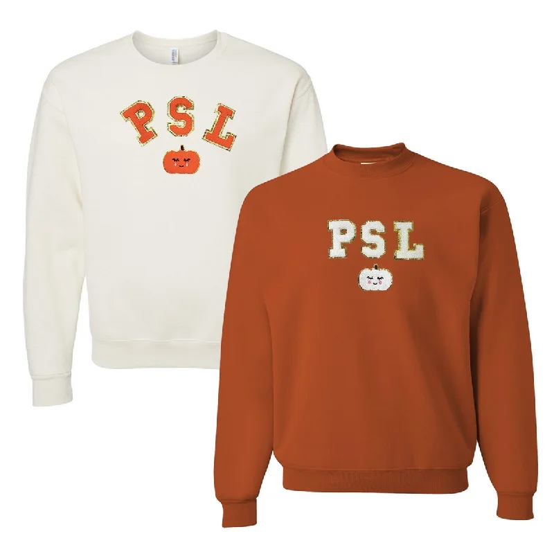 Act Now PSL Letter Patch Crewneck Sweatshirt