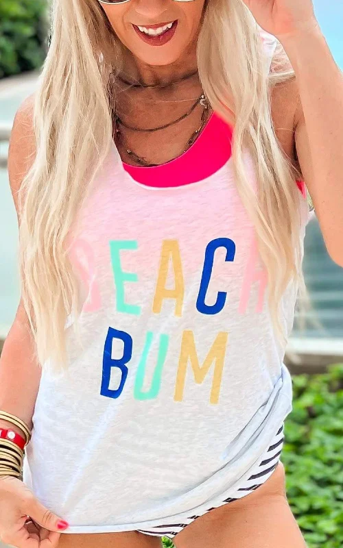 Bargain Bin Beach Bum Racerback Tank Top