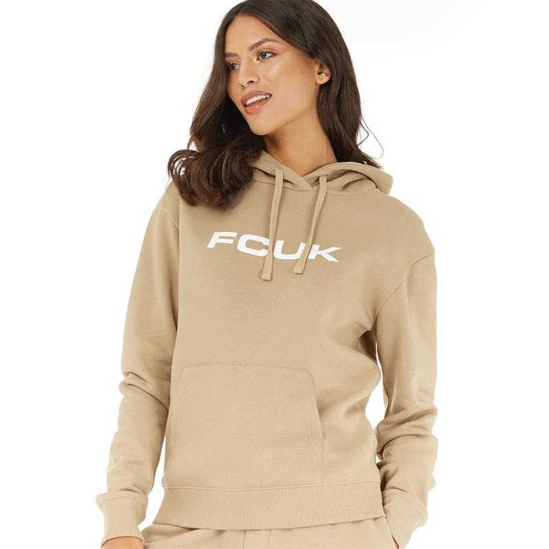 Weekend Savings Spree FC Print Brown Fleece Hoodie 13052