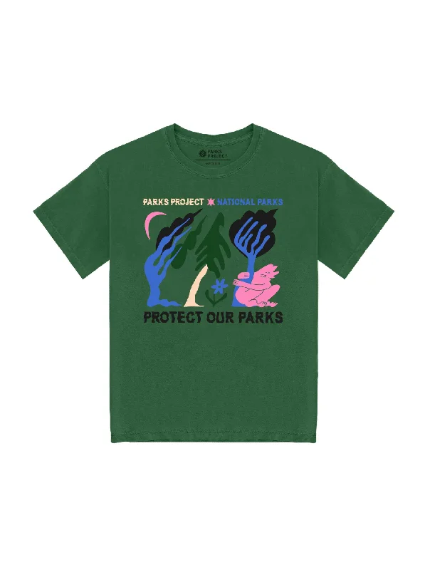 Today's Special Protect Our Parks Tree Hugger Tee - Green