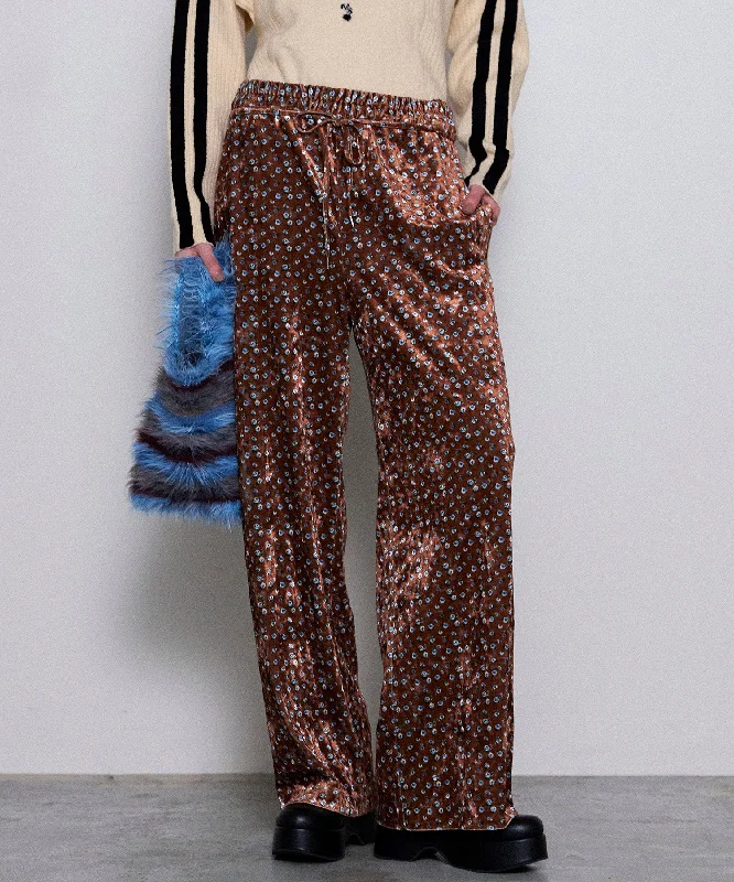 Sneak Peek Sale Flower Velor Easy Pants