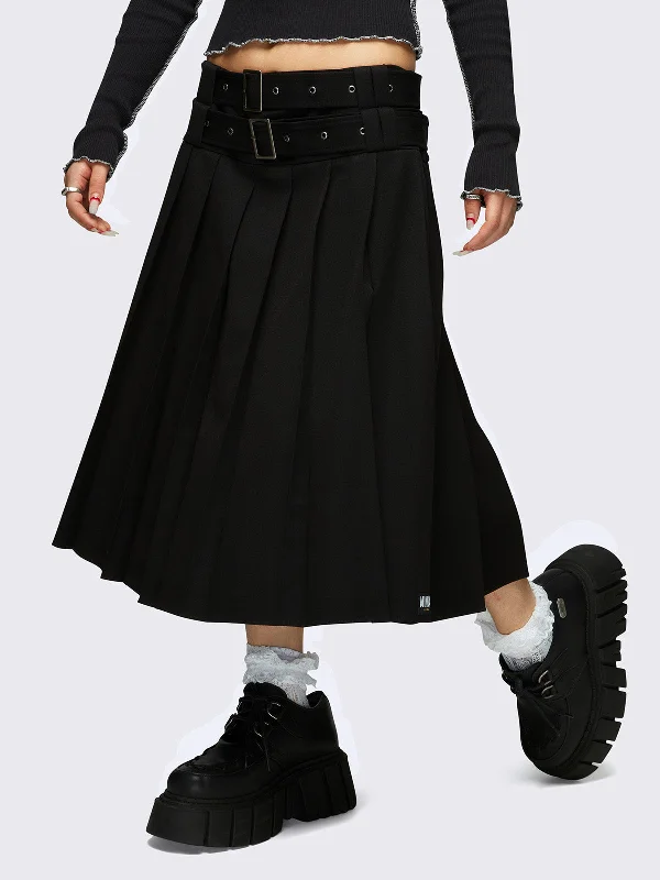 Instant Discount Thalia Midi Skirt