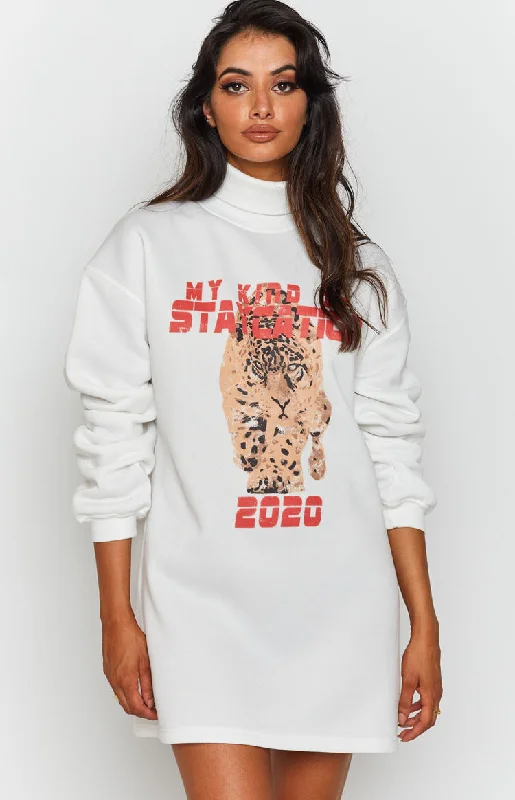 Weekend Savings Spectacular All or Nothing Dress White
