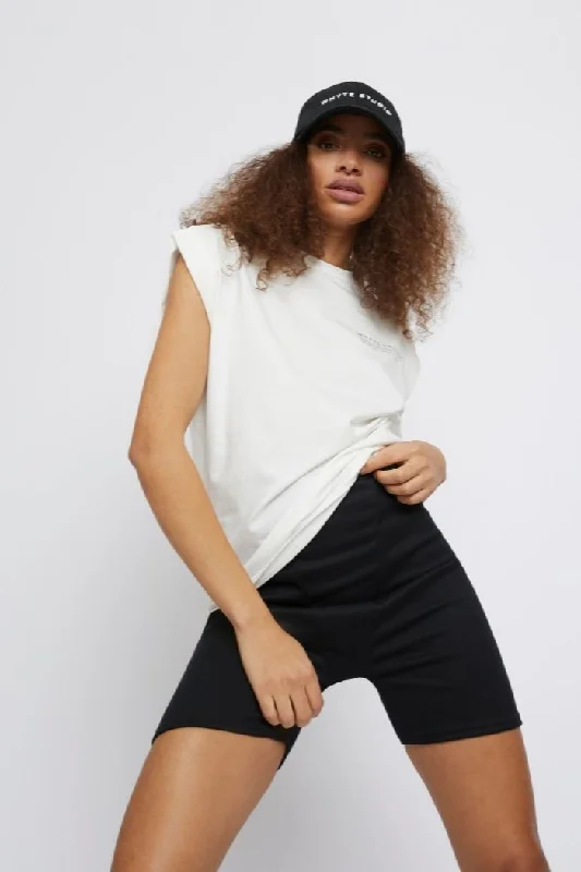 Last Chance Whyte Studio The "No Limits" T-Shirt - White