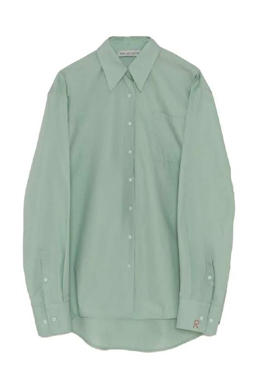 Final Clearance Rika Studios Blaze Shirt - Sea
