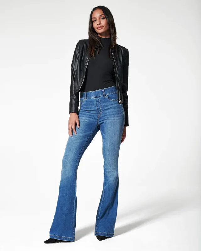 New Deal SPANX - FLARE JEANS IN VINTAGE INDIGO