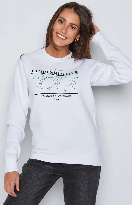 Unmissable Offer BB Run Club White Sweater