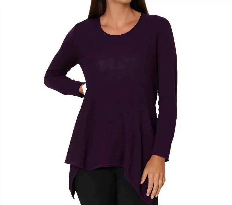 Weekend Specials to Cherish Just Right Sweater In Amethyst