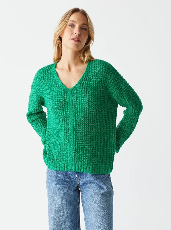 Weekend Offers That Sizzle Kelsie Pullover Sweater - Kelly