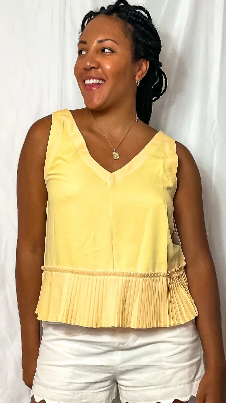 While Supplies Last Bella Pleated Peplum Top