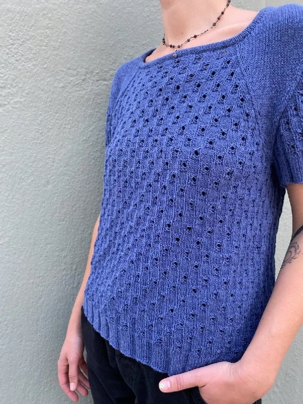 Price Smash Look blouse by Hanne Falkenberg, knitting pattern