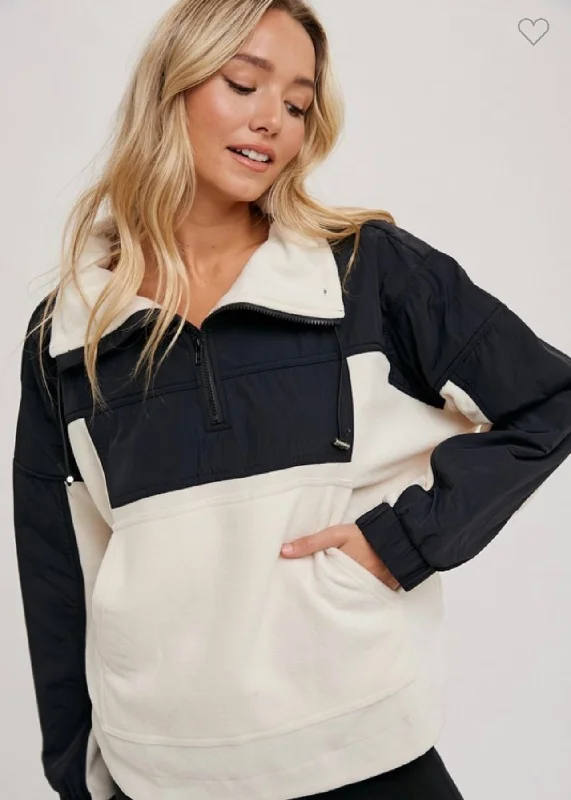 Stock Clearance Kenzie Colorblock Pullover