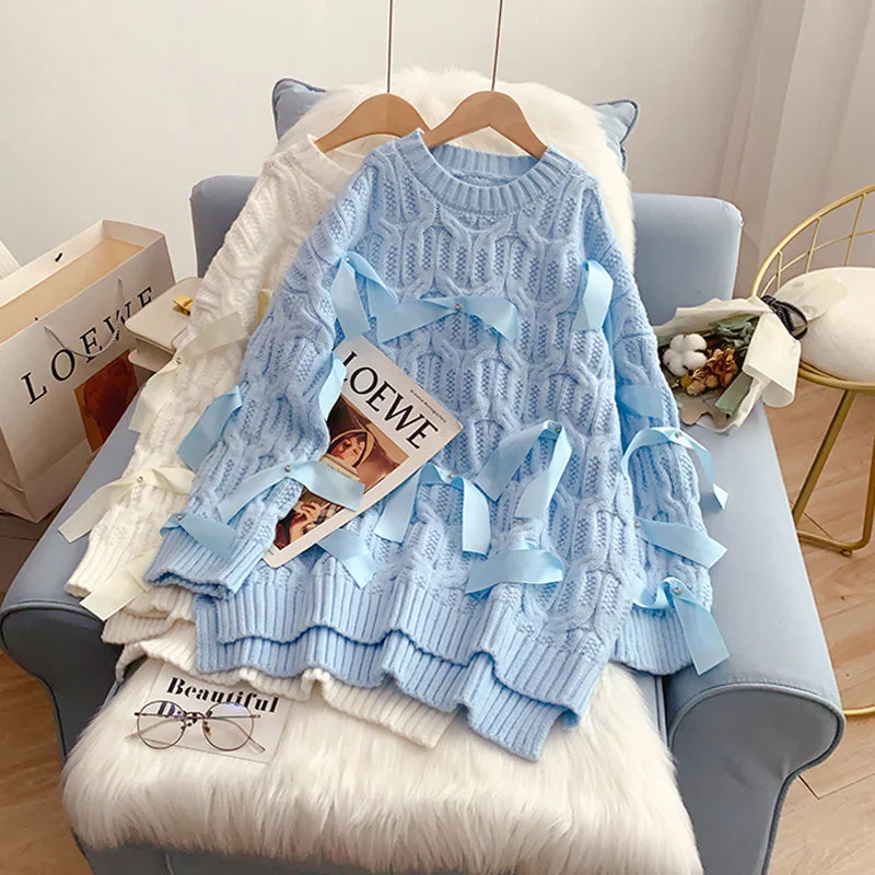 Massive Savings Lazy wind heavy industry sweater with diamond  5005