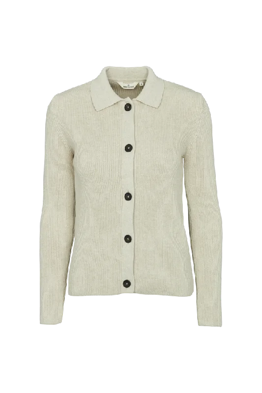Overstock Jemima Cardigan - Natural melange