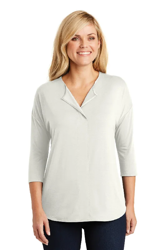 Weekend Discounts to Savor Port Authority Womens Concept Jersey 3/4 Sleeve V-Neck T-Shirt - Ivory Chiffon White Weekend Discounts to Savor Port Authority Womens Concept Jersey 3/4 Sleeve V-Neck T-Shirt - Ivory Chiffon White