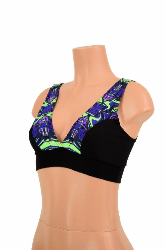 Today’s Deal Black Zen & Neon Melt Starlette Bralette