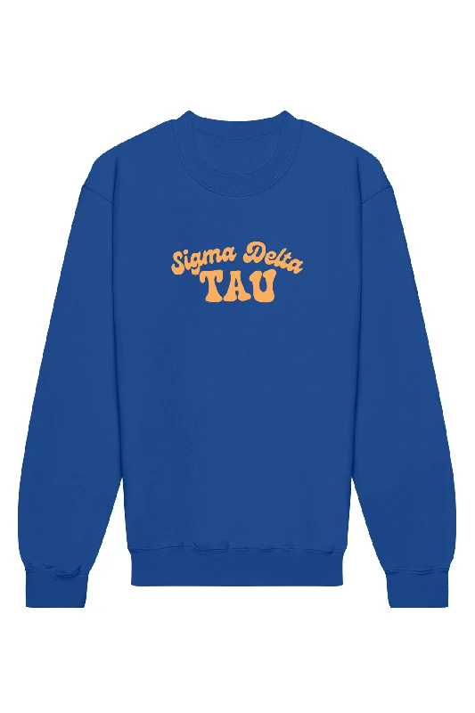Price Blitz Sigma Delta Tau Vintage Hippie Crewneck Sweatshirt