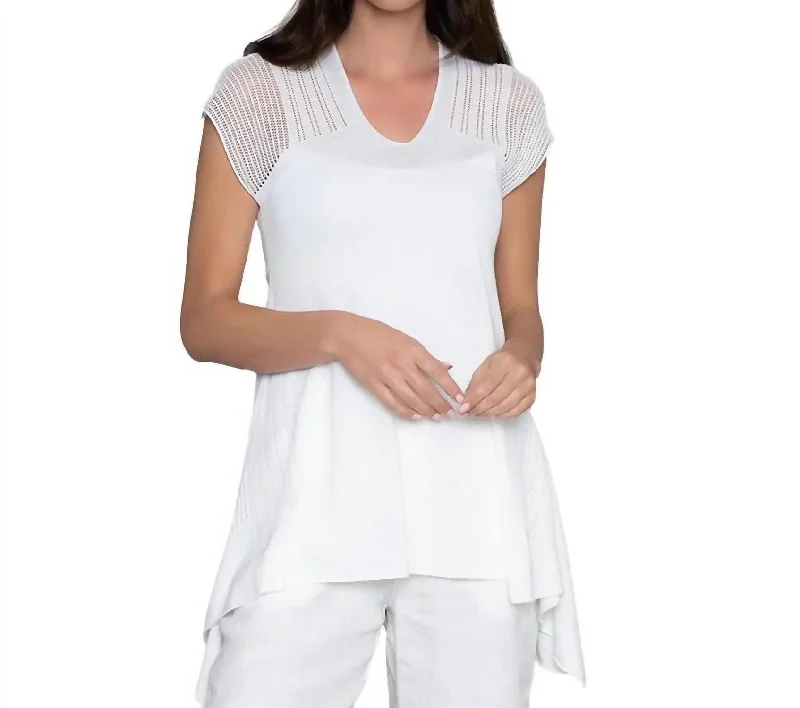 Weekend Deals That Excite Final Touch Sweater In Soft White